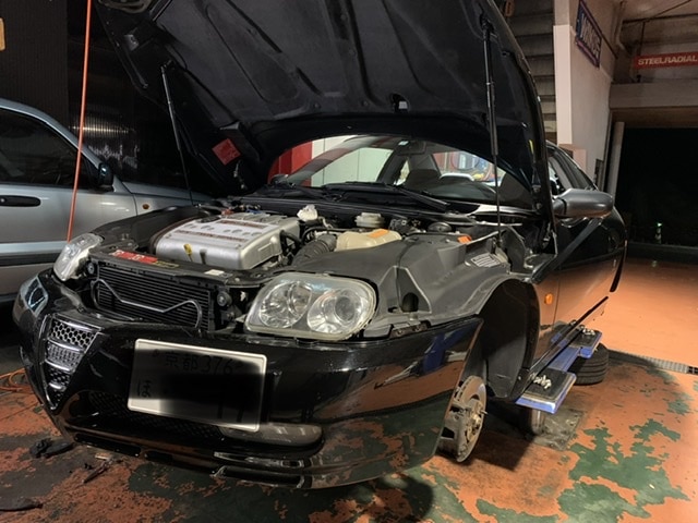 アルファロメオ　GTV の車検整備