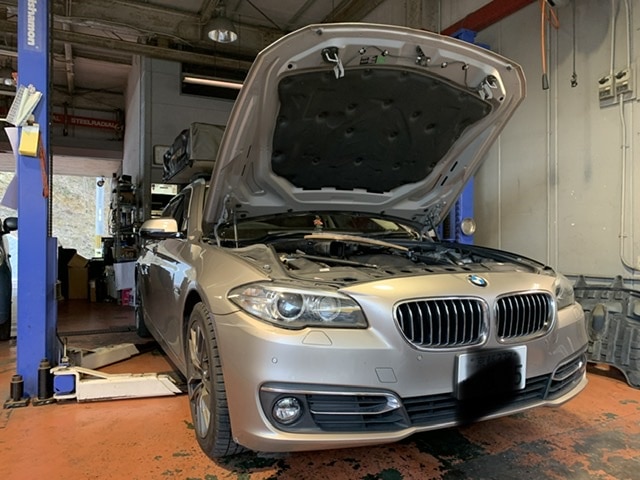 BMW 523dの車検整備