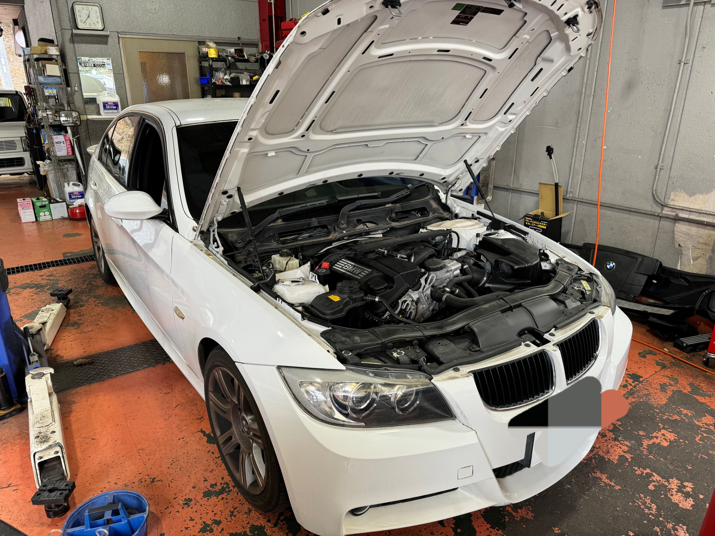 BMW・320iの車検整備