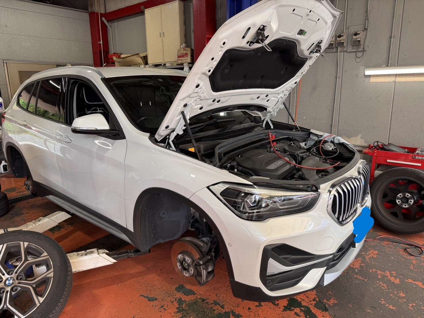 BMW・X1の車検整備