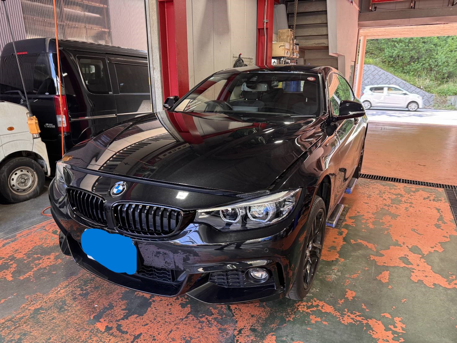 BMW 420i の車検整備