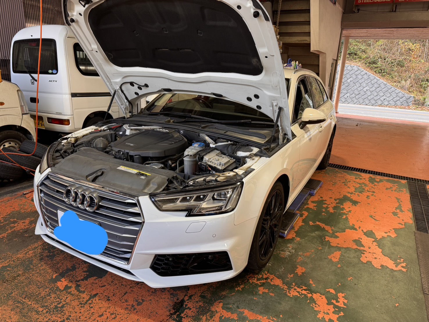 アウディ・A4の車検整備